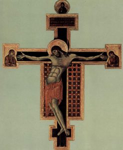 Cenni di Pepo, detto Cimabue, Crocifisso di Arezzo, 1268/1271, Tempera e oro su tavola, Arezzo, basilica di San Domenico 