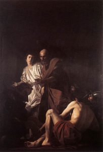 Battistello Caracciolo, La liberazione di San Pietro, olio su tela, 1615, Napoli, chiesa del pio Monte della Misericordia