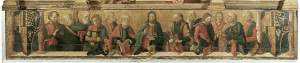 Cristoforo Scacco da Verona, Trittico dell’Annunciazione, part.