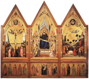 Giotto, Polittico Stefaneschi, tempera e oro su tavola, 1320, Città del Vaticano, Pinacoteca Vaticana