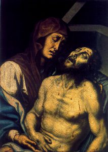 Giovanni De Gregorio detto il Petrafesa, Pieta,1608, Potenza, chiesa di San Francesco