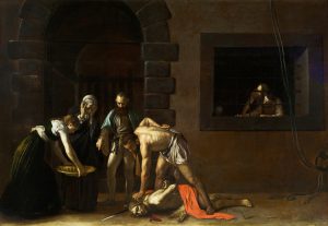 Michelangelo Merisi da Caravaggio, Decollazione del Battista, 1608, Malta, Concattedrale di San Giovanni, La Valletta