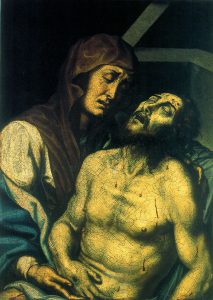 GIovanni De Gregorio detto il Pietrafesa, Pietà, 1608, Potenza, chiesa di San Francesco